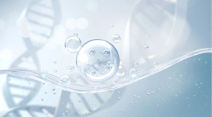 Illustration de la structure de l’ADN au cœur des soins PDRN